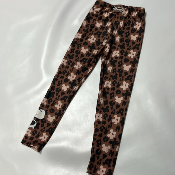 Girls Minnie Mouse lycra leggings, size 8-9 - Picture 3 of 4